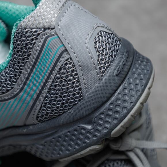 Saucony Cohesion 10 Gray Green Running Shoes Sneakers Womens Size 8 - Picture 14 of 16